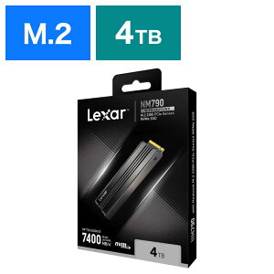 LEXAR@SSD PCI-Expressڑ Lexar NM790 with Heatsink M.2 SSD m4TBnuoNiv@LNM790X004T-RN9NG