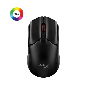 HYPERX�@HyperX Puslefire Haste 2 Core Wireless �Q�[�~���O�}�E�X(�u���b�N) �m6�{�^���n �u���b�N�@8R2E6AA