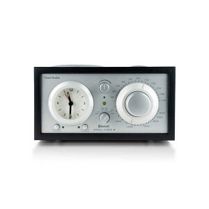 TIVOLIAUDIO�@Model Three BT�bAM/ ���C�hFM/ Bluetooth �N���b�N�t���W�I�X�s�[�J�[ �mBluetooth�Ή��n Silver-Black�@M3USB-0141-JP