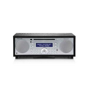 TIVOLIAUDIO�@Music System BT�bAM/ ���C�hFM/ Bluetooth/ CD All-in-One Hi-Fi System Silvver-Black Ash�@MSYBT-1775-JP