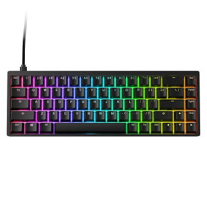 �G���h�Q�[���M�A�@�Q�[�~���O�L�[�{�[�h KB65HE RGB ���s�b�h�g���K�[ �m�L�� /USB-A�{USB-C�n �u���b�N�@EGG-KB65HE-GUS
