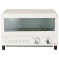 コイズミ　KOIZUMI　オーブントースター 1200W/食パン2枚 ホワイト　KOS-1205-W