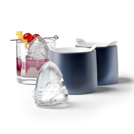 ZOKU　アイスボールメーカー 2pc シャーク ブルー　ZK-IBM-SHARK