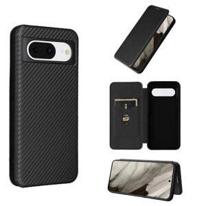 ROYALMONSTER�@Google Pixel 8a �J�[�{���t�@�C�o�[�蒠�^�P�[�X BK�@RM-5381BK-8a