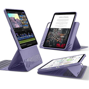 ESR�@11�C���`iPad Pro(M4)�p Shift�}�O�l�b�g�P�[�X Purple�@ESRShiftMagneticiPadPro11M4
