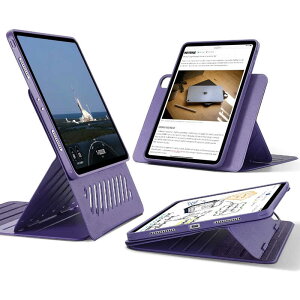 ESR�@13�C���`iPad Pro(M4)�p Shift�}�O�l�b�g�P�[�X Purple�@ESRShiftMagneticiPadPro13M4