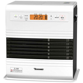 ダイニチ工業　石油ファンヒーター GRタイプ 木造10畳まで コンクリート13畳まで タンク容量9.0L スノーホワイト　FW-3724GR-W