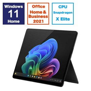 �}�C�N���\�t�g�@Microsoft�@Surface Pro ��11���� �L�@EL [13.0�^/Windows11Home/16GB/SSD512GB/Office] �u���b�N [�y���E�L�[�{�[�h�ʔ�]�@ZIA00028