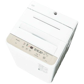 パナソニック　Panasonic　全自動洗濯機 洗濯6.0kg Fシリーズ ライトベージュ　NA-F6B3-C（標準設置無料）