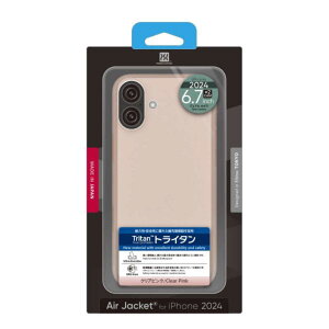 �p���[�T�|�[�g�@Air jacket Clear Pink Clear Pink�@PLLM-75