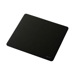 エレコム ELECOM ゲーミング マウスパッド バランスタイプ 中目クロス 表面 ラバーベース 420×460×5mm ゲーミングマウスパッド ブラック MP-G13BK