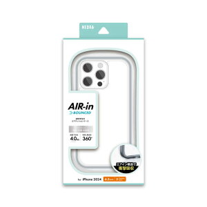 MS\[VY@iPhone 16 Pro(6.3C`) ՌzGANbVP[XuAIR-inv X[N@BM-IP24CAISM