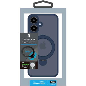 X^oii@iPhone 16(6.1C`)ZEROSAFE Shaft J͕ی MagsafeΉ 360°]X^hP[X tXglCr[@8289IP461ZSFSLNV