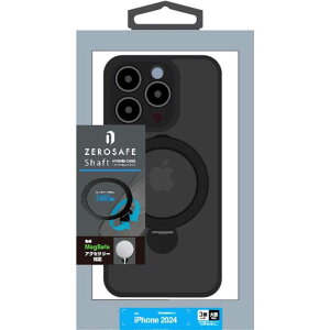 X^oii@iPhone 16 Pro Max(6.9C`) ZEROSAFE Shaft J͕ی MagsafeΉ 360°]X^hP[X tXgubN@8393IP467PZSFSLBK