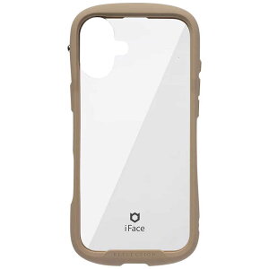 HAMEE iPhone 16 Plus(6.7インチ) iFace Reflection強化ガラスクリアケース iFace ベージュ 41-979761