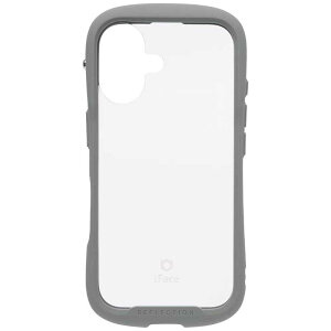 HAMEE@iPhone 16(6.1C`) iFace Reflection Frost KXNAP[X iFace O[@41-979945