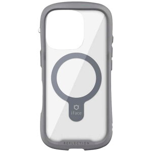 HAMEE�@iPhone 16 Pro(6.3�C���`) iFace Reflection MagSynq �����K���X�N���A�P�[�X iFace �O���[�@41-980071