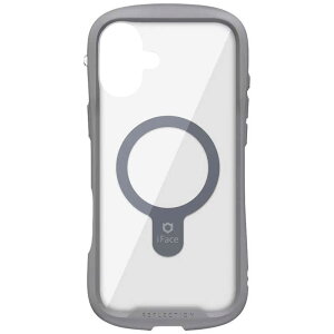 HAMEE@iPhone 16 Plus(6.7C`) iFace Reflection MagSynq KXNAP[X iFace O[@41-980125