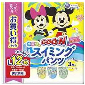 大王製紙　GOON(グーン)スイミングパンツ Lサイズ 男女共用 12枚