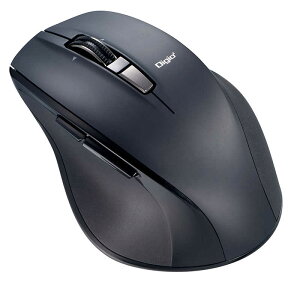 �i�J�o���V�@�}�E�X Digio2 �_���V���[�Y [BlueLED /����(���C�����X) /5�{�^�� /Bluetooth] N�u���b�N�@MUS-BKF165NBK