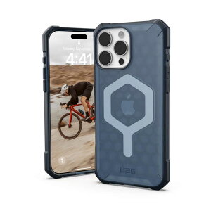 UAG�@iPhone 16 Pro Max �ϏՌ��P�[�X MAGSAFE�Ή� ESSENTIAL ARMOR �N���E�h�u���[�@UAG-IPH24LA-EMS-CB