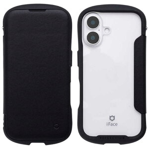 HAMEE@miPhone 16pniFace Reflection _CA[ |J[{l[g NAP[X iFace ubN@41-980293