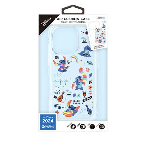 PGA�@iPhone 16 Pro�p �G�A�N�b�V�����P�[�X Premium Style �X�e�B�b�`�@PG-D24BPT04STI