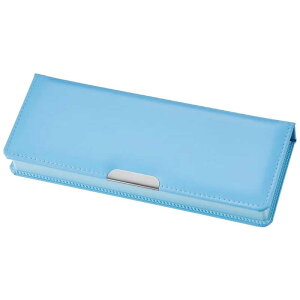 クツワ 「クラリーノ」製筆入 パステルブルー CX303LB