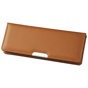 クツワ 「クラリーノ」製筆入 キャメル CX303CA