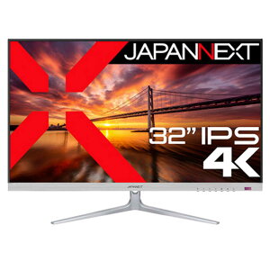JAPANNEXT@32C` IPSpl 4K(3840x2160)𑜓x tj^[ HDMI DP HDR PBP/PIP@\ m32^ /4K(3840×2160) /Chn@JN-IPS321UHD