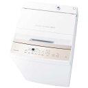 東芝　TOSHIBA　全自動洗濯機 洗濯5.0kg ピュアホワイト　AW-5GA4-W（標準設置無料）