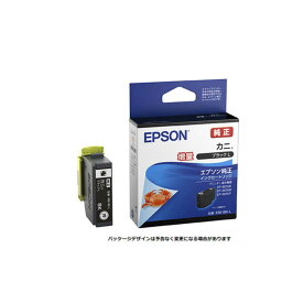 エプソン　EPSON　純正プリンターインク カニ(増量) ブラック　KNI-BK-L