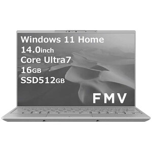xmʁ@FUJITSU@FMV LIFEBOOK UH90 / J3m14.0^ / intel Core Ultra 7 / F16GB / SSDF512GB / Office HomeandBusinessntXgO[@FMVU90J3H