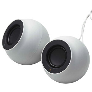 GR@ELECOM@PCXs[J[ Bluetooth / USB-C / USB-A / 3.5mmڑ Stina(XeB[i) [USBd /2.0ch] zCg@SP-P10CUBWH