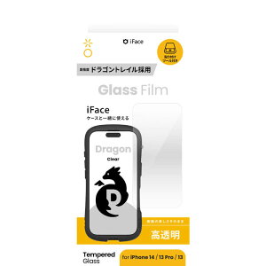 HAMEE@iPhone 14/ 16e/ 13/ 13Pro KXtB hSgC NA ʕیV[g iFace@41-981870