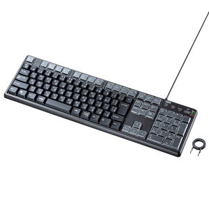 �T�����T�v���C�@�L�[�{�[�h �v���O���}�u��(Windows11�Ή�) �m�L�� /USB�n�@SKB-P1BK