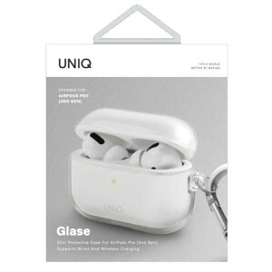 KENZAN�@AirPods4 �N���ATPU�P�[�X GLASE CLEAR�@UNIQAP4GLSCLR