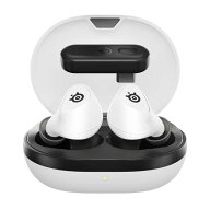STEELSERIES　ワイヤレスゲーミングイヤホン Arctis GameBuds White [ ワイヤレス ( Bluetooth ) / 両耳 …