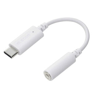 GR@ELECOM@ϊP[u USB Type-C to 3.5mm XeI~jWbN DAC zCg@MPA-C35DWH2