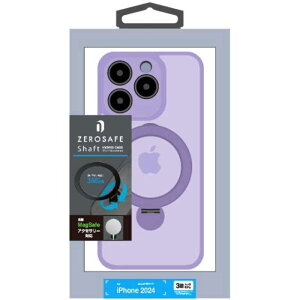 X^oii@iPhone16Pro ZEROSAFE Shaft J͕ی MagsafeΉ 360°]X^hP[X tXgp[v@8550IP463ZSFSPU
