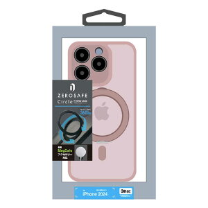 X^oii@iPhone16Pro ZEROSAFE Circle MagsafeΉ 360°]X^hP[X tXgsN@8556IP463ZSFCPK