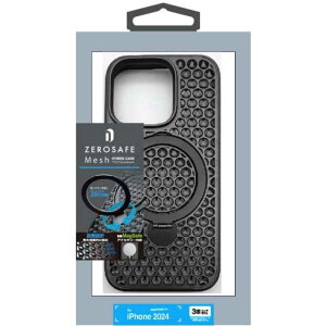 X^oii@iPhone16Pro ZEROSAFE Mesh MagsafeΉ 360°]X^hP[X ubN@8557IP463ZSFMBK