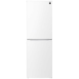 シャープ　SHARP　冷蔵庫 2ドア 230L 右開き プラズマクラスター 幅54.4mm マットホワイト 　SJ-BD23P-W（標準設置無料）