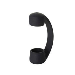 エレコム ELECOM シリコンベルトストラップ ドクターエア エクサガン ハイパー REG-04 シリーズ 専用 にぎり疲れ 負担軽減 ブラック HCR-SBS04BK