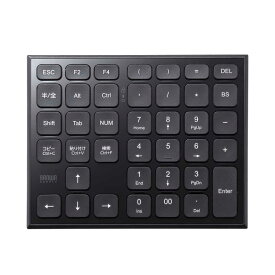 サンワサプライ　表計算テンキー (Windows11対応) ［ワイヤレス /Bluetooth］　NT-BT27BK