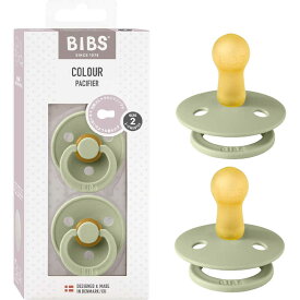 CLOVISBABY　天然ゴムおしゃぶり COLOUR(カラー) サイズ2 2PK Sage / Sage