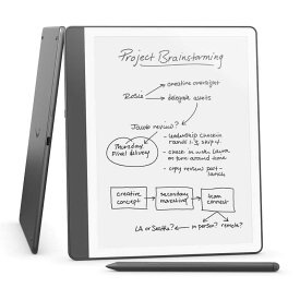 Amazon　Kindle Scribe Notebook Design 10.2インチディスプレイ、32GBストレージ、ノート機能搭載、プレミアムペン付き、タングステン　B0CZBHS4ML