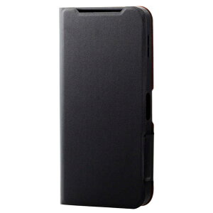 �G���R���@ELECOM�@AQUOS sense9 SH-53E �P�[�X ���U�[ �J�o�[ �蒠�^ �}�O�l�b�g �t���b�v �Ռ��z�� ���y�� �X�^���h�@�\�t �u���b�N�@PM-S244PLFUBK