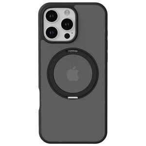 TORRASgX@Torras - Ostand Pro case for iPhone 16 Pro(6.3C`) m n Black@X00FX1772