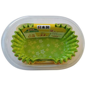 ヒロカ産業　抗菌小花おかずカップ 深形小判 48枚入　5205